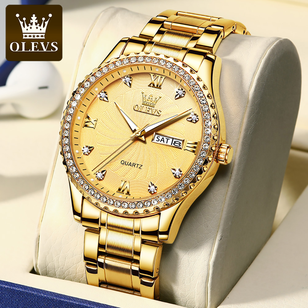 Luxury Watch Investment - OLEVS 5565 Orologio al Quarzo di
