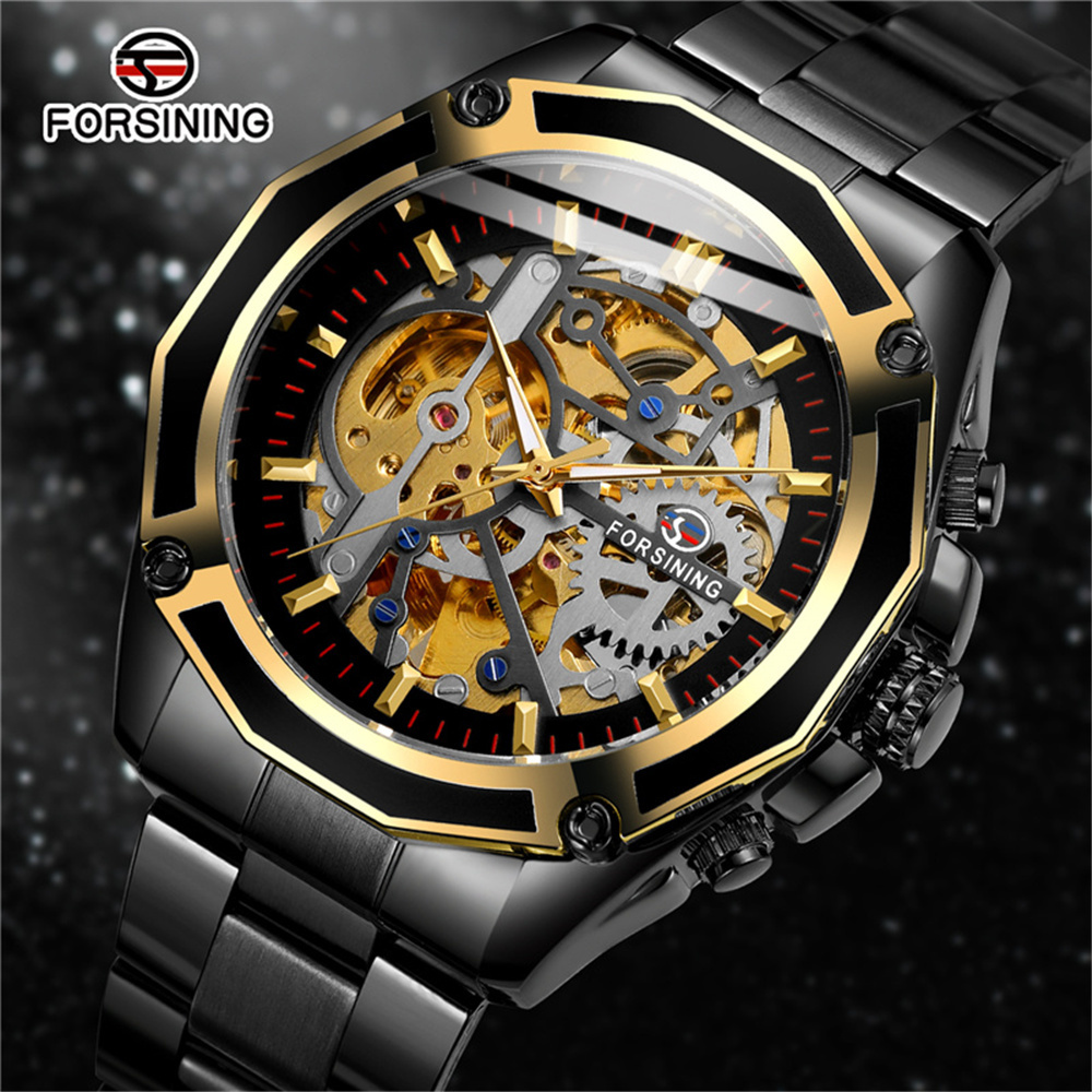 Luxury Watch And Price - Forsining 1030G scheletro orologio automatico da