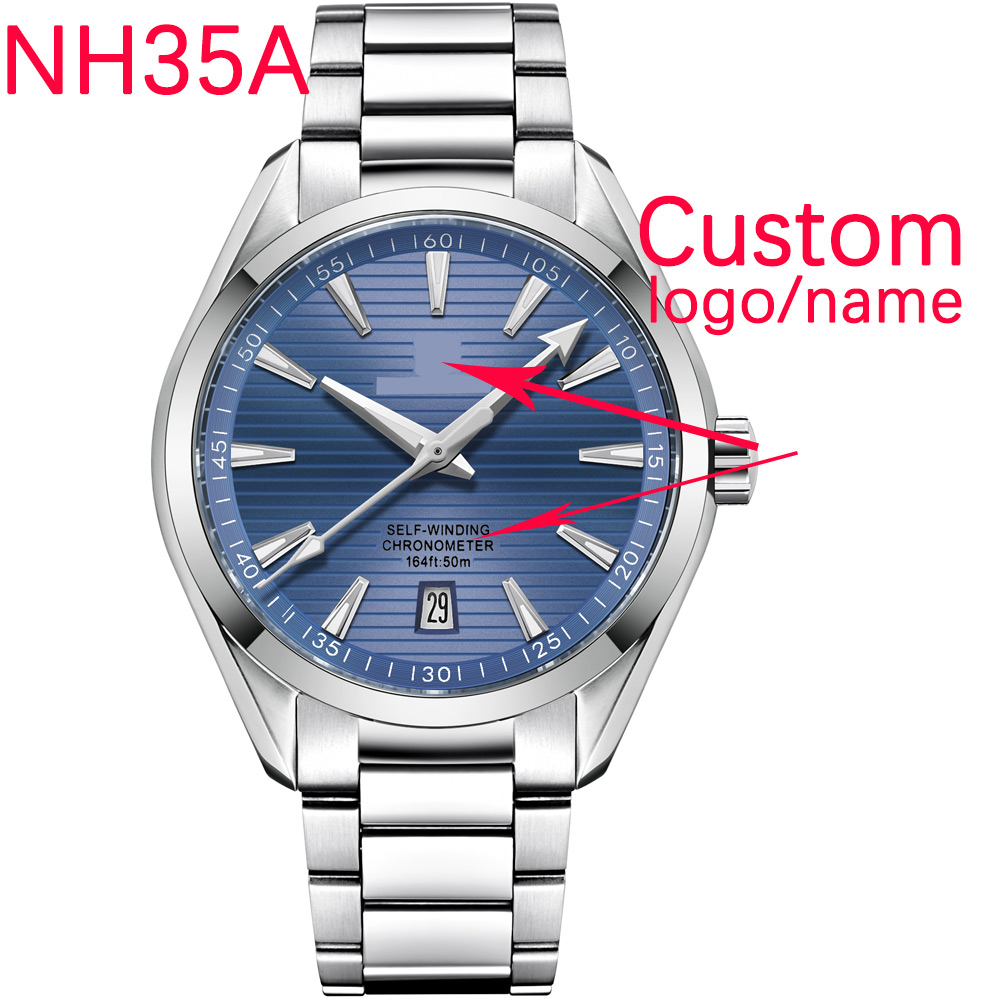 Luxury Watch Business - Lusso NH35 Movt Logo personalizzato 41mm