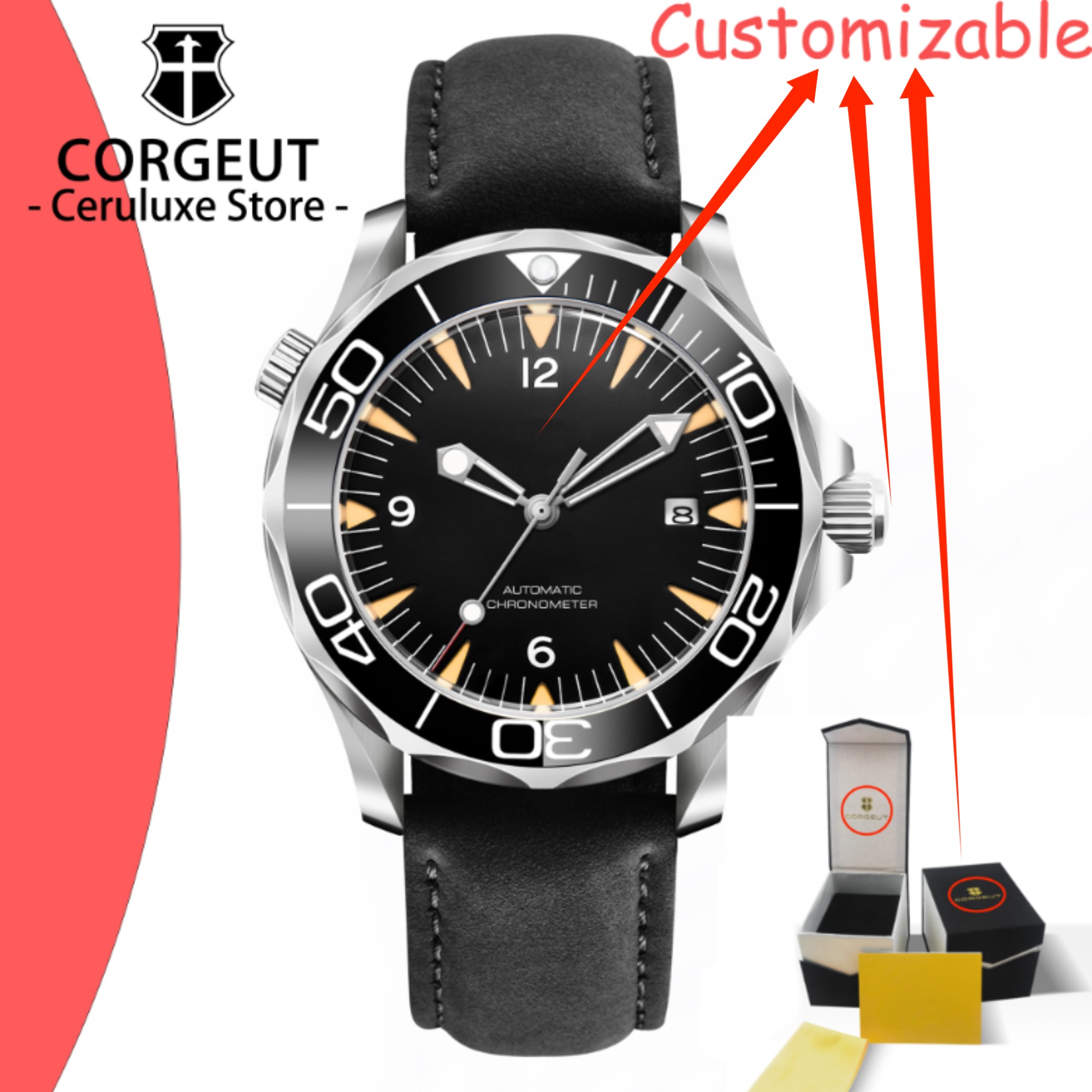 Luxury Watch In Japan - Orologi Meccanici Automatici con Logo Personalizzato,