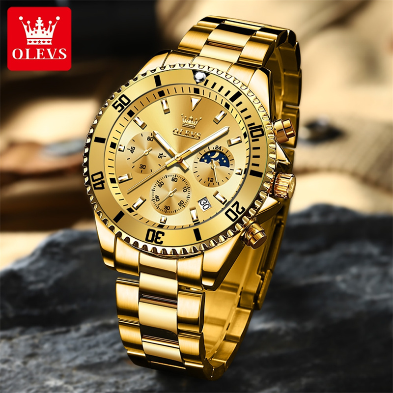 OLEVS Orologio da uomo Top Bra - Luxury Watch Investment recensione e prezzo