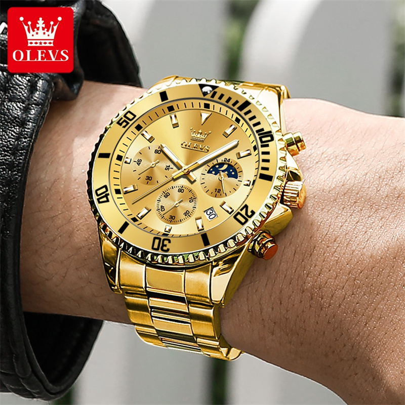 OLEVS Orologio da uomo Top Bra - Luxury Watch Investment recensione e prezzo