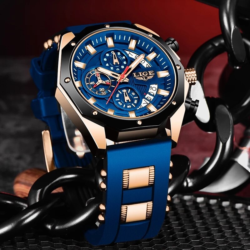 LIGE Moda Uomo Orologi Top Bra - Luxury Watch Investment recensione e prezzo