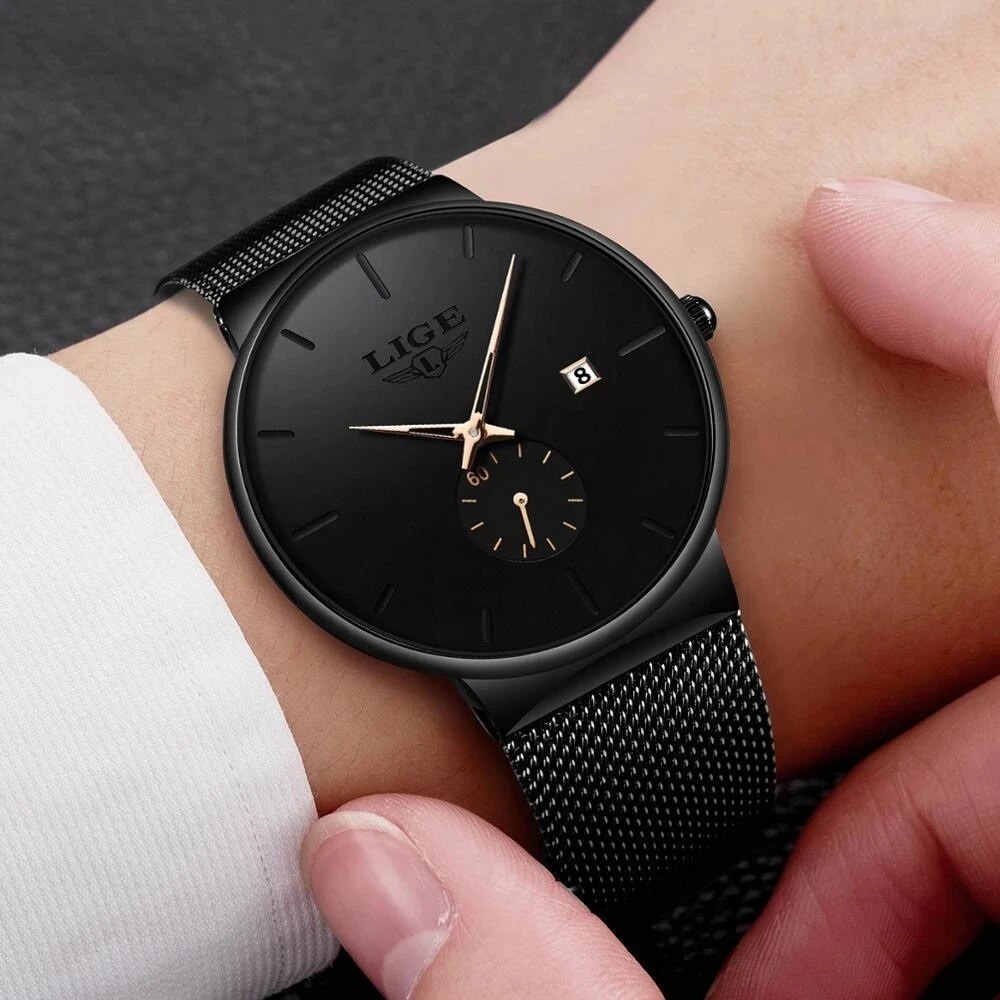 LIGE Fashion Mens orologi Top  - Luxury Watch Investment recensione e prezzo